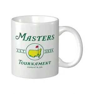 Masters Tournament Golf Coffee Mug Novelty Premium Quality Ceramics Coffee Mugs For Office Home Tea Mug 11OzIt Is A Novel Customized Gift Water Mug Suitable For Both Men And Women. It Is Highly Suitable For Giving As A Gift On Valentine'S Day, Mother'S Da