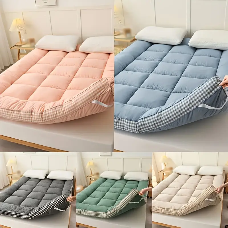 Futon Mattress, Floor Mattress Tatami Futon Mattress, 1000G Portable Roll Up Foldable Mattress, Sleeping Pad for Floor Guest Bed Sofa Double Bed Single Bed