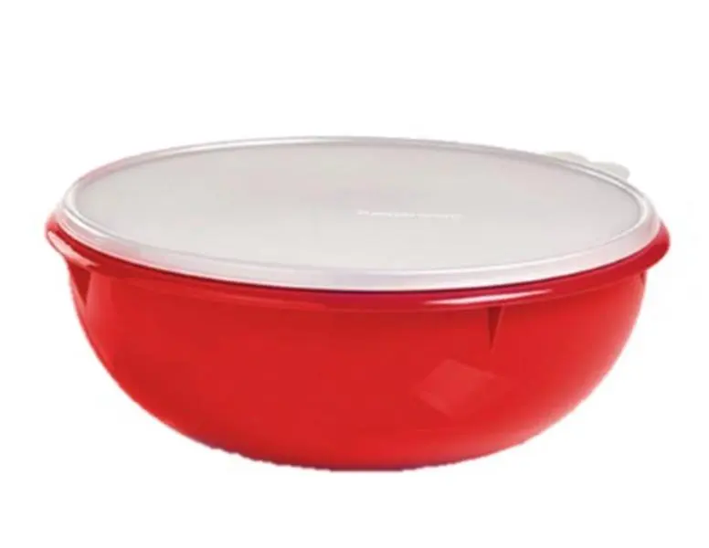 Tupperware Classic Fix-N-Mix Bowl 27 Cups with Airtight Lid Lightweight Dishwasher Safe Ideal for Large Batches & Cooking Needs Classic Tableware Vintage design