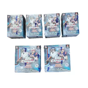 2025 Topps Chrome Fooball 6 Box Break - 2 Megas - 4 Value Boxes