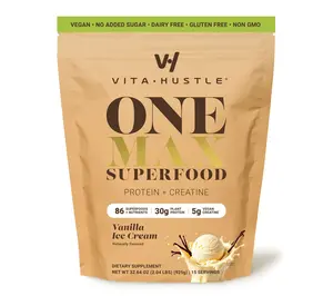 VitaHustle ONE Superfood Max Protein with Creatine 15-Servings