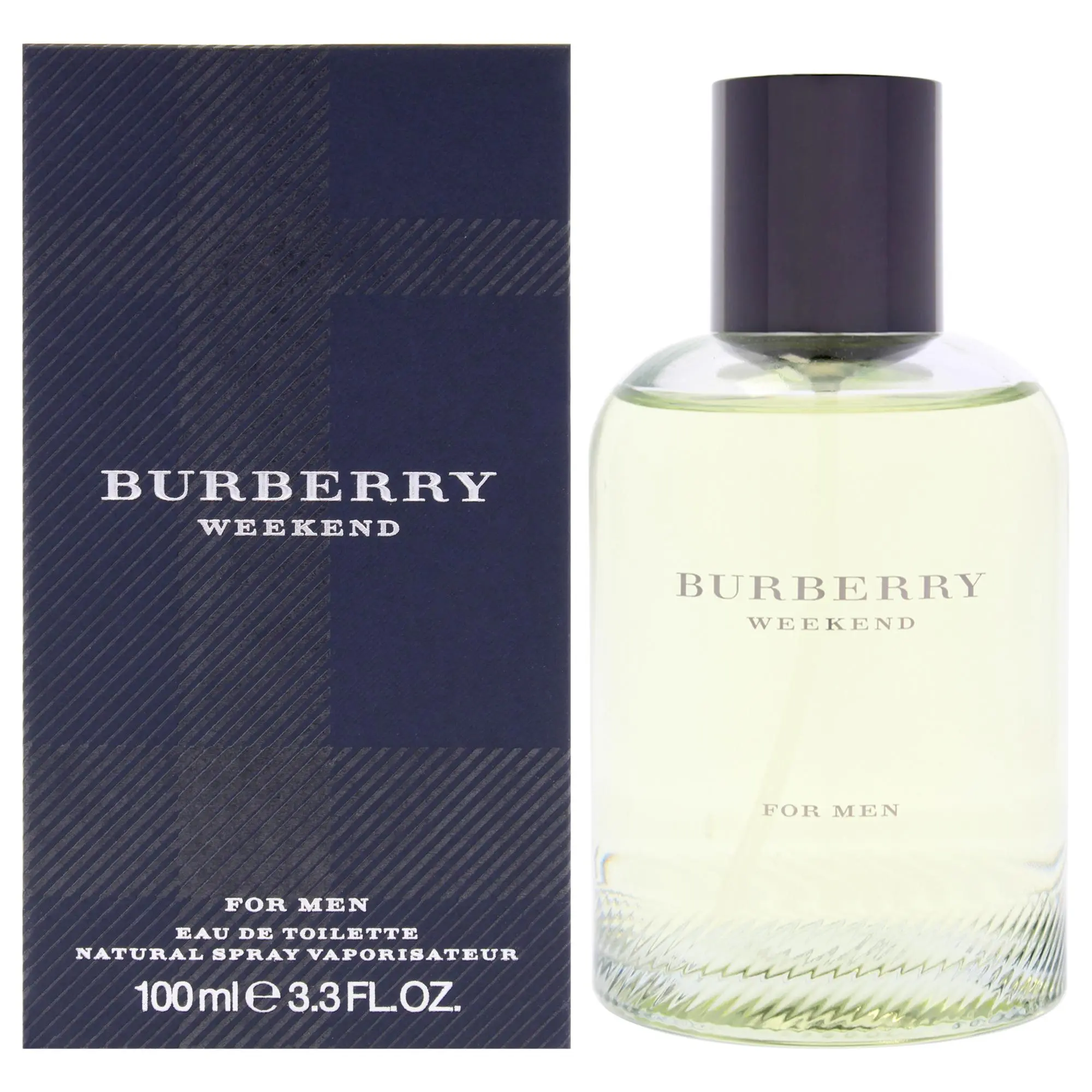 BURBERRY Weekend Eau de Toilette for Men, Fresh, Invigorating and Long-lasting Scent, 3.3 fl oz Spray, Spray Format, Easy Apply