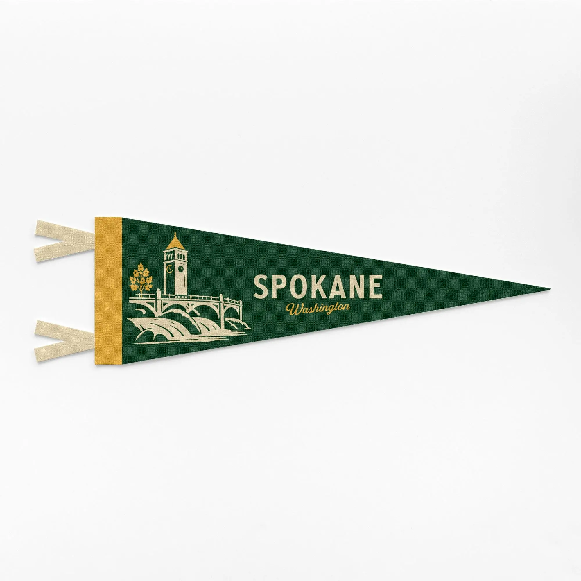 Spokane Washington Felt Pennant