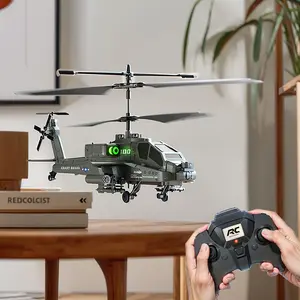 Remote Control Military Helicopter Toy, 1:48 Scale Fighter Jet Model, 2.4g Control, Suitable for Kids Aged 8+, Requires Batteries Not Included, Remote Control Aircraft