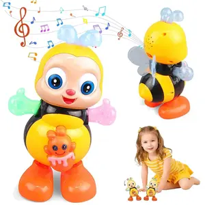 Abejita Chiquitita Juguete Dancing Bee Toy Musical Interactive Bee with Lights Music Walking Twisting Body Moving Eyes for Kids