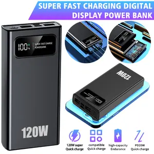 20000mAh 22.5W Ultra Fast Power Bank USB-C PD Portable Charger for iPhone 16 Series Galaxy S23 Tablets Dual Input Output LED Display Slim External Battery Pack
