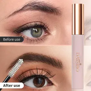 Transparent Brow Gel, Non-Sticky Refreshing Jelly, Natural 3D Brow Styling Paste, Colorless Brow Setting Gel, Smooth Application
