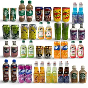 Imported Asian Soda & Drinks, 2 Pack | Japanese & Taiwanese Beverages | Fanta, Coca-Cola, Pepsi, Red Bull, Kirin, Sangaria, Starbucks & More