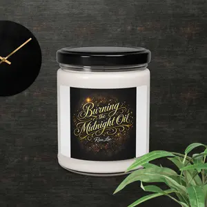 Scented soy candle