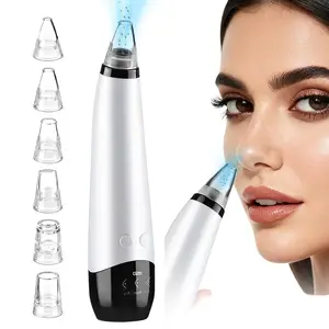 Blackhead Suction Vacuum Kit, 3 Suction Level Facial Pore Cleansing Tool, Nose Blackhead Cleaning Set Extractor Tool, Blackhead Cleaning Instrument
