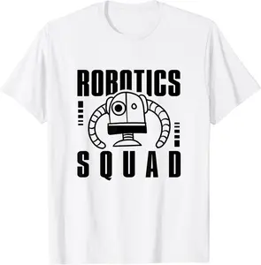 Robot Squad Engineer Robotics Electronic T-Shirt - Prudencekto Shop 22B0BFHQJNFD