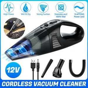 Cordless Handheld Vacuum Cleaner, Mini Vacuum with HEPA Filter, USB Rechargeable Car Vacuum Cleaner for Home and Pet Hair#Summervibes