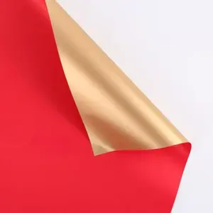 Luxury Paper for Flower Packaging, Pearl Finish Material, Dual Tone Design, Elegant Series, 1 Pack, High-End Gift Wrapping, Holiday Wrapping Paper