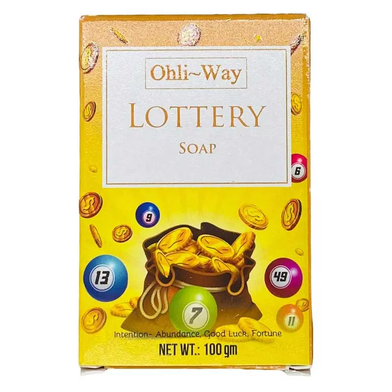 Ohli~Way Lottery Soap 100g — Luck, Gambling Fortune &amp; Abundance Ritual Bar