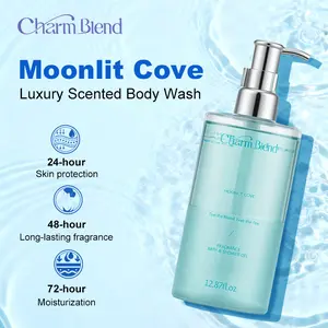 Fragrance Body Wash, 48H Long-Lasting Scent, 72H Moisturizing, Gentle Daily Cleanser, Suitable for Dry & Sensitive Skin, Instantly Relieves Dryness & Itching, 12.87 fl oz