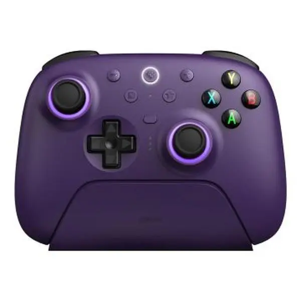 8BitDo Ultimate 2 Bluetooth Controller (Hall & TMR) with Charging Dock - Purple