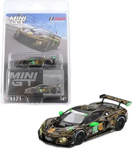 Mini GT 1:64 Chevrolet Corvette Z06 GT3.R #13 AWA 2025 IMSA Daytona 24 Hrs Diecast Model Car Limited Edition MGT01171