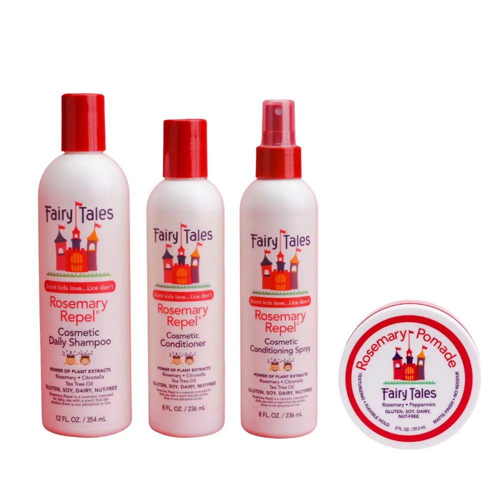 Rosemary Repel Hair Care Quad Pack