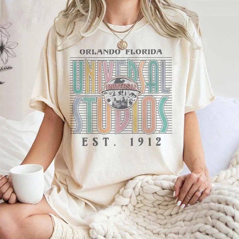 Universal.Studios Shirt, Universal Orlando Shirt, Family Trip Shirts, Gift For her, Womenwear Top Tshirt, Unisex Graphic Cotton