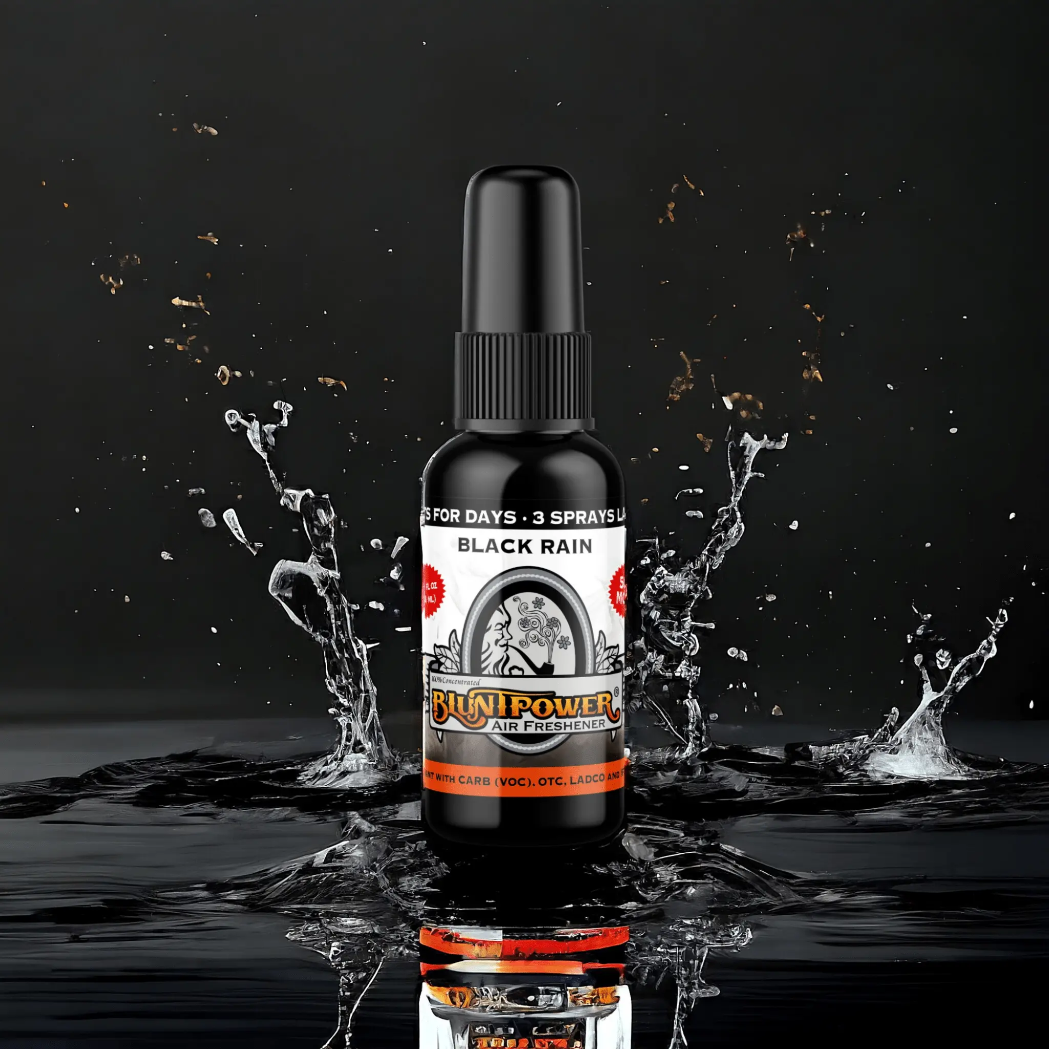 Black Rain Air Freshener Spray