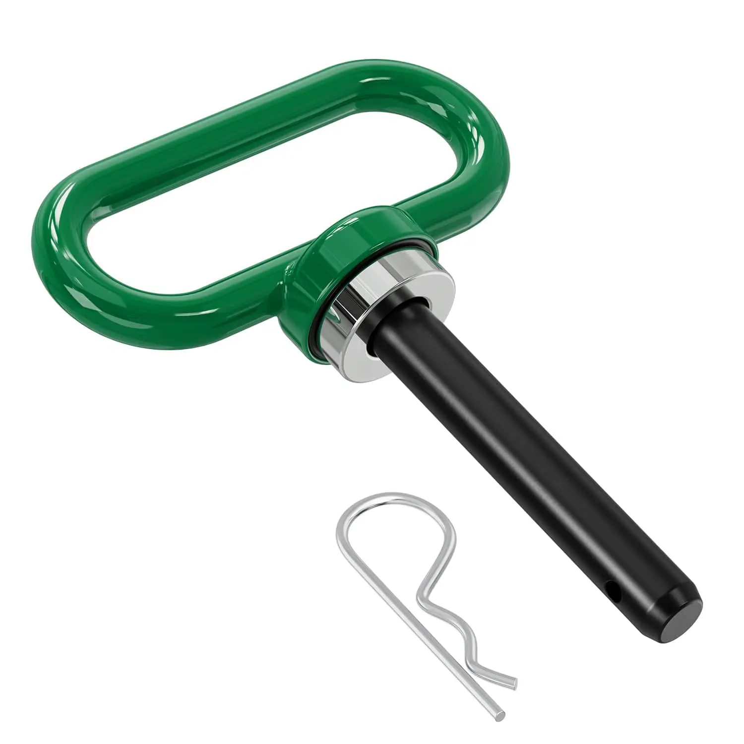 Nilight 1/2 in Dia Heavy-Duty Neodymium Magnetic Trailer Hitch Pin with Steel Core, Magnetic Grip, 1 in Outer Dia, Exquisite Production Technology for Lawn Mower, Tractor Towing Cargo, Atv Trailer
