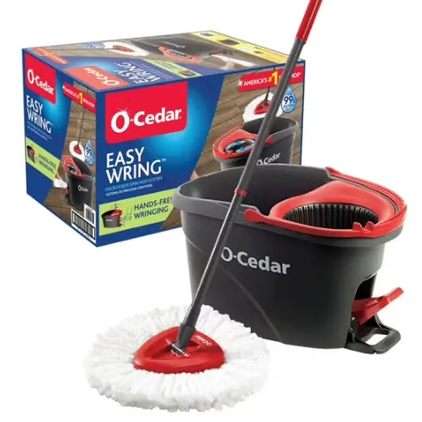 O-Cedar Easy Wring Spin Mop & Bucket System