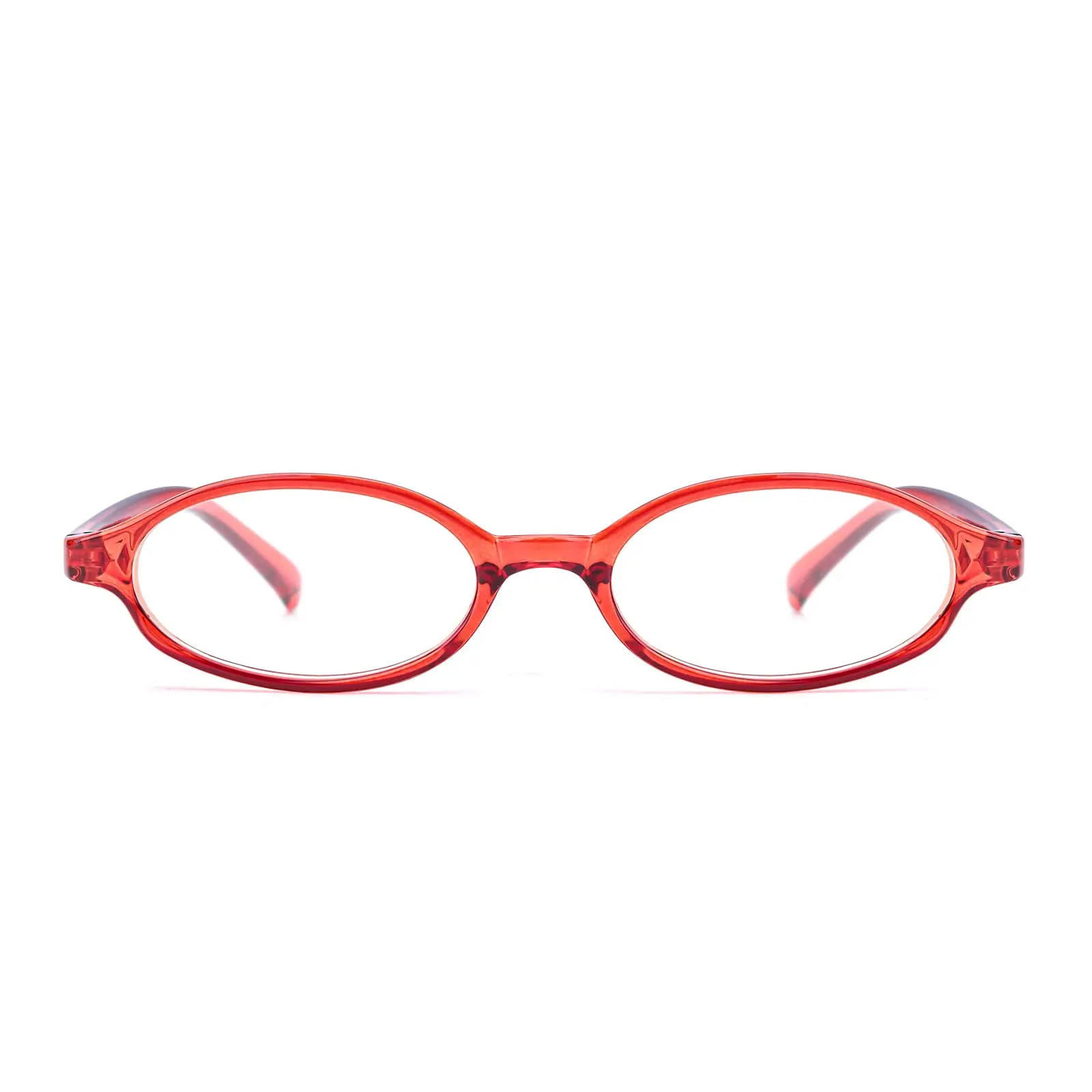 Oval Eyewear Frames Clear Lens Bayonetta Glasses Retro Fashion Office-siren Aesthetic Y2k Style E13140