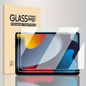 iPad Screen Protector Film Set (for iPad 9/8/7), 2-Pack Compatible with Models 2021/2020/2019, Durable & Bubble-Free Design, Tablet Protector, Screen Cover