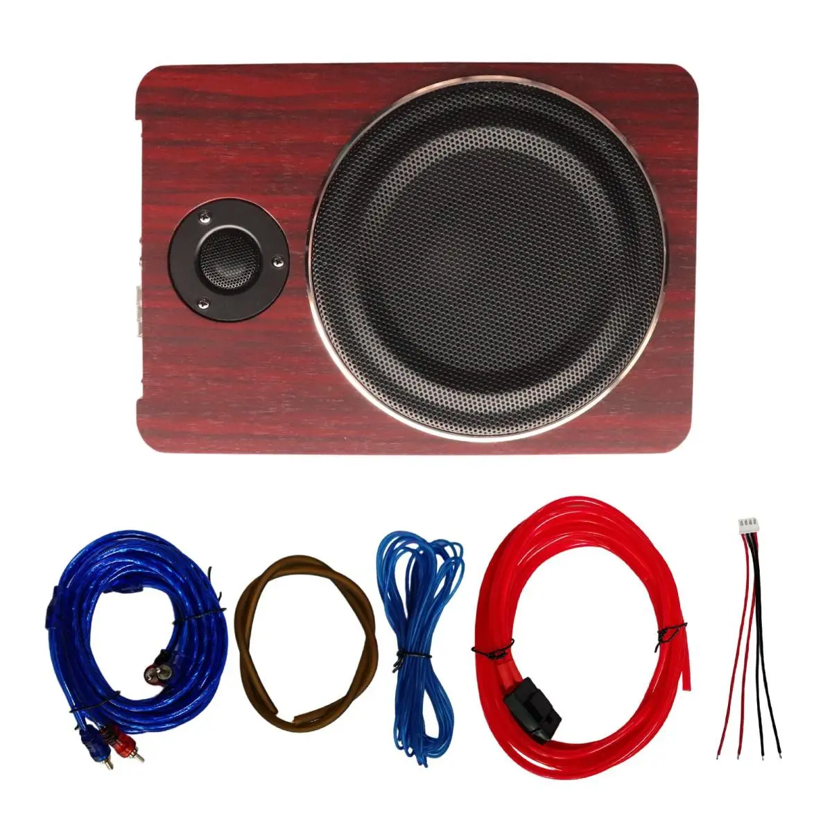 12V 8" 800W Car Subwoofer Active Underseat Bass Box Audio Sub Speaker Amplifier 12V 8" 800W Car Subwoofer Active Underseat Bass Box Audio Sub Speaker Amplifier
