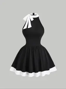 Women's Fitted Sleeveless Dress, Formal Elegant Dress, Formal Bodycon Dress, Elegant Romantic Sleeveless Dress for Party Dating Wear, Ladies Summer Clothes, Party Dresses
