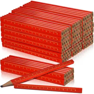00 count Heavy Duty Octagonal Hard Black Carpenter Pencils for Woodworking and Concrete Marking