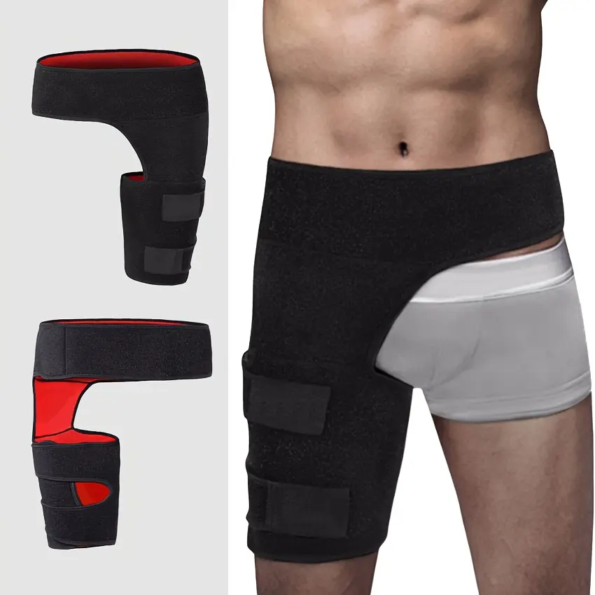 1pc of Hip Support, Fitness Groin Support Bandage Hip Belt, Gear for Weight Lifting to Aid Thigh And Provide Hip Support