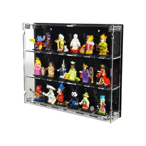 Small Wall-Mount Display Case for LEGO Minifigures