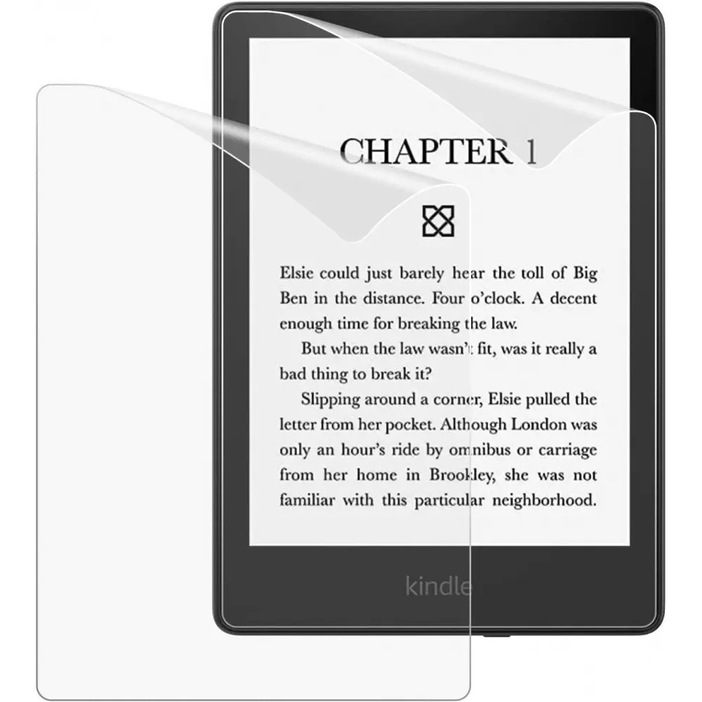 [2 Pack] Anti-Glare Matte Screen Protector for Tablet Kindle Paperwhite 11th Gen & Signature Ed., Premium Pet Material, Full Coverage Protection 2021 Accessories Tablet Screen Protectors