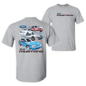 5.0 Mustang Shirt, Fox Body Muscle Car T-Shirt, Classic 90s Performance Car Graphic Tee, Retro Street Racing Sweatshirt, Car Enthusiast Hoodie, Gift For Mustang Lover, Unisex Auto Apparel