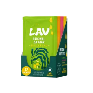LAV Salad Dressings Variety – All Armenian-Inspired Flavors (Za'atar, Tahini, Lemon Apple Cider, Pomegranate & More)