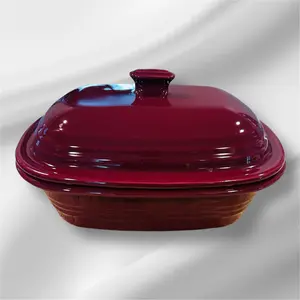 Pampered Chef Stoneware Casserole Dish