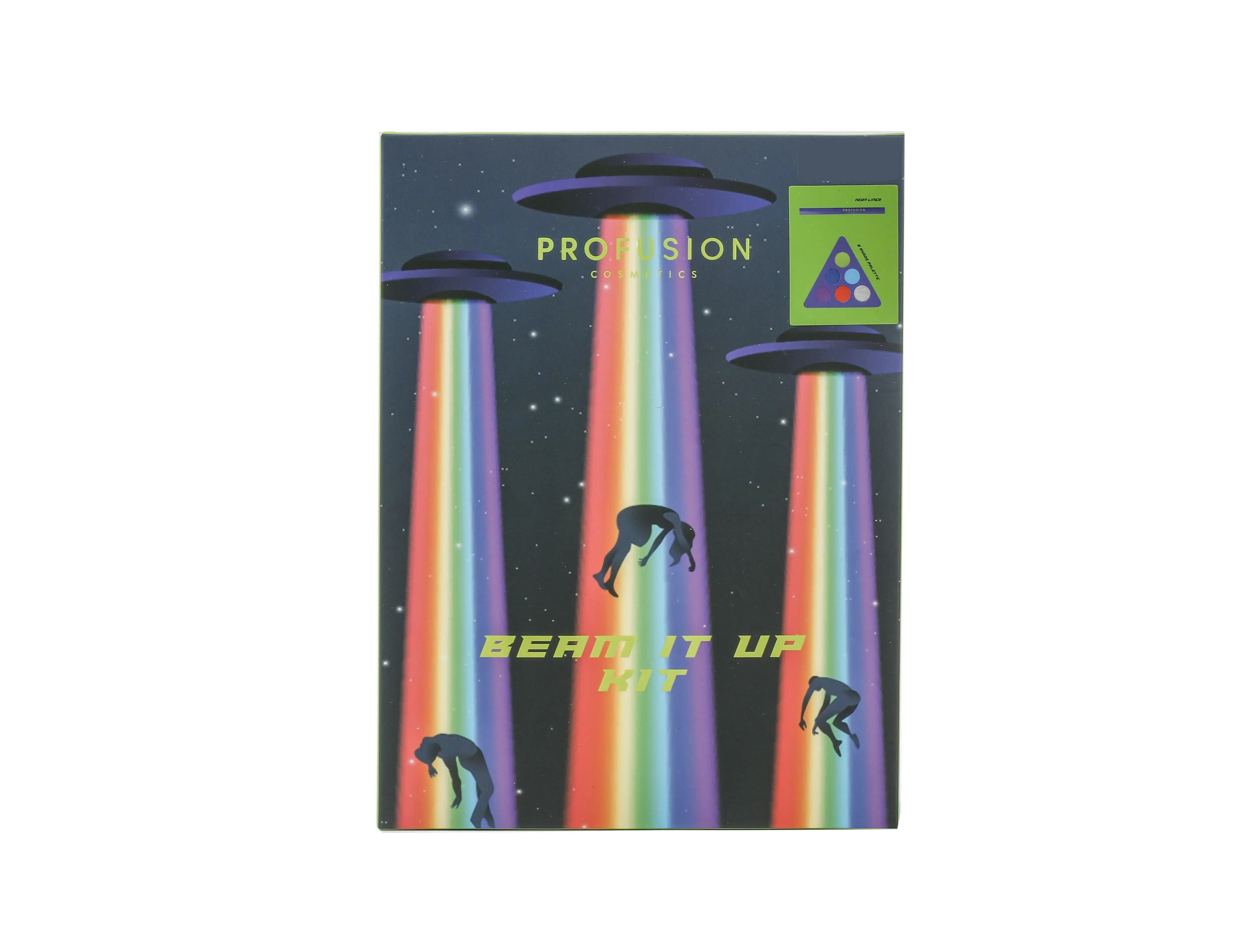 UFO | Beam It Up Kit: 6-Shade Palette + Neon Liner UFO | Beam It Up Kit: 6-Shade Palette + Neon Liner
