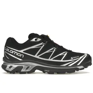 Salomon Men's XT-6 Gore-Tex Black Silver Hiking Shoes, from StockX