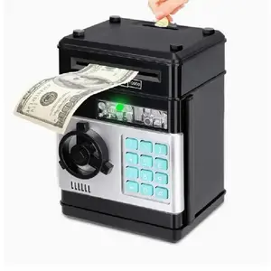 Electronic Piggy Bank with Password Code Lock |   Kids Coin Money Savings Box Safe Cash Coin Can Toy, Mini ATM Banks for 5 6 7 8 9 10 11 12 Year Old Boys Girls  Christmas Birthday Gifts for Children
