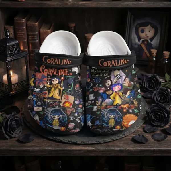 Vintage Halloween Clogs, Spooky Graphic Slip On Shoes, Lightweight Casual Garden Footwear for Women and Men, Fun Seasonal Holiday Gift