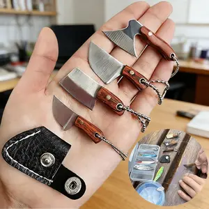 [EDC Pocket Essentials] 4-Piece Portable Multi Tool Kit - Heavy Duty Pocket-Sized Set with Sharpened Edge Blade Holder & Cover, Camping Tactical Gear for Outdoor Survival Supplies Daily Carry