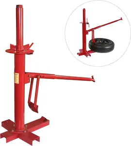 HTTMT- Portable Tire Changer Changing Machine Car Truck Motorcycle Manual Bead Breaker Weights Remover Lift Stands Transmission