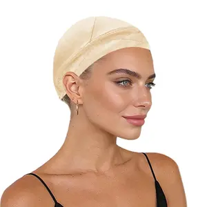 Wig Grip Cap for Women Non Slip,Wig Grip Cap With Silicone Strip to Keep Wigs in Place, Wig Caps with Velvet Wig Grip Band for Glueless Wigs