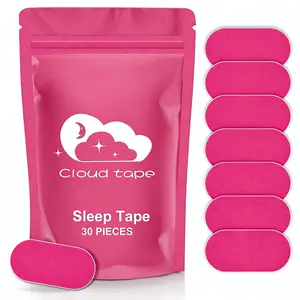 Ultra breathable Mouth Tape for sleeping, 1 / 2 / 4 month supply of sleep patches, 30 / 60 / 120 strips strong adhesive sleep patches, sports accessories, helping you sleep better