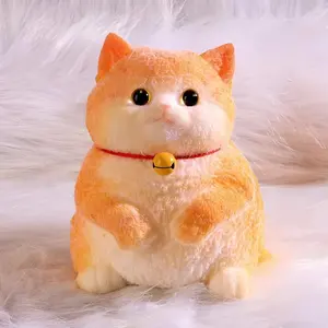 [6" Large]MOBECK 3DTaba Squishy Cat,Cat Taba Squishy,Squishy Toys,Taba Cat Squishy Squeeze Toys,Adorable Squishy Cat, Large Taba Soft Giant Squishy Finger Stress Relief Toys (Siamese cat)
