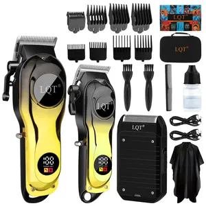 Hair Clippers for Men, Cordless Beard Trimmer & Electric Shaver,Rechargeable Grooming Kit, Barber Clipper Set - Gift for Dad, Men for Christmas