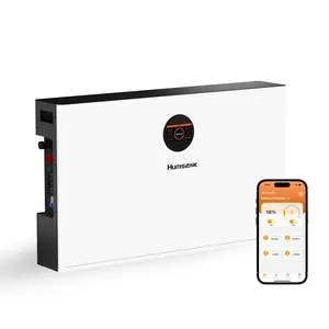 【LTL】HumsiENK 48V 400Ah 20.48kWH LiFePO4 Lithium Battery - Offgrid power & Solar System Compatible, Bluetooth, Active Balancing, Wall-Mounted, 200A BMS, LCD Monitor, Grade A Cells, 15000+ Cycles, 10-Year Lifespan for Home Energy Storage tikto