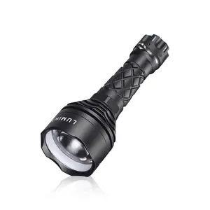 LUMINTOP THOR 3  LEP Flashlight THOR Ⅲ 2500m Long Distance Throwing LEP Flashlight, Two Modes Driver With Memory, And a Strobe Mode, IPX8-Rated Dustproof and Waterproof, Compatible with 18650/21700 Battery Spotlight Flashlight.