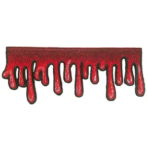 Blood Drip Iron-On Patch